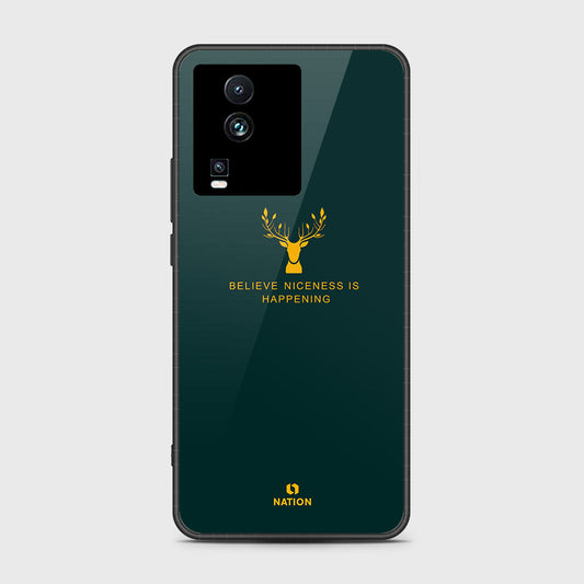 Vivo iQOO Neo 7 Cover- Nice Series - HQ Ultra Shine Premium Infinity Glass Soft Silicon Borders Case