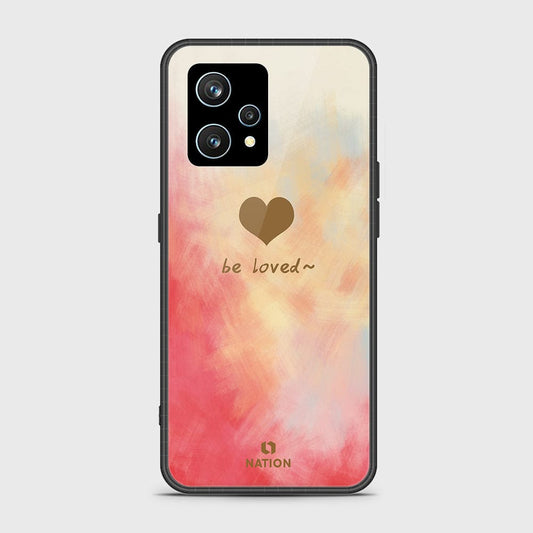 Realme 9 4G Cover- Onation Heart Series - HQ Ultra Shine Premium Infinity Glass Soft Silicon Borders Case