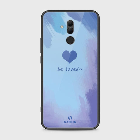 Huawei Mate 20 Lite Cover - ONation Heart Series - HQ Ultra Shine Premium Infinity Glass Soft Silicon Borders Case
