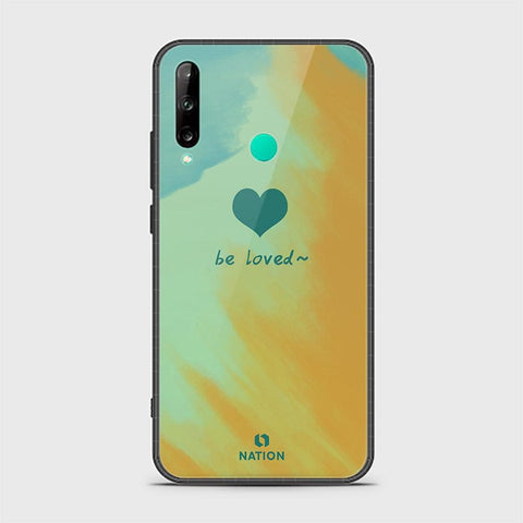 Huawei Y7P Cover - ONation Heart Series - HQ Ultra Shine Premium Infinity Glass Soft Silicon Borders Case