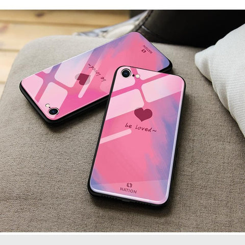 Huawei Y7a Cover- Onation Heart Series - HQ Ultra Shine Premium Infinity Glass Soft Silicon Borders Case