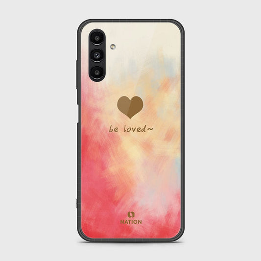 Samsung Galaxy A13 5G Cover- Onation Heart Series - HQ Ultra Shine Premium Infinity Glass Soft Silicon Borders Case