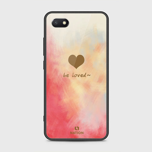 Huawei Y5 Prime 2018 / Y5 2018 / Honor 7S Cover - Onation Heart Series - HQ Ultra Shine Premium Infinity Glass Soft Silicon Borders Case