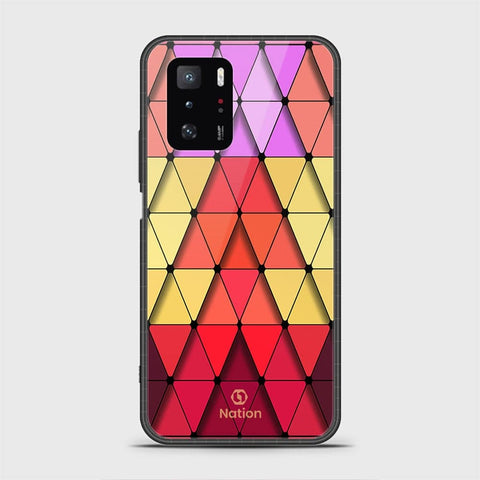 Xiaomi Poco X3 GT Cover - Onation Pyramid Series - HQ Ultra Shine Premium Infinity Glass Soft Silicon Borders Case