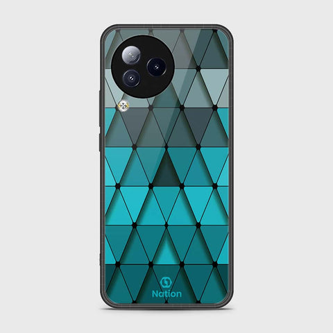 Xiaomi Civi 3 Cover- Onation Pyramid Series - HQ Ultra Shine Premium Infinity Glass Soft Silicon Borders Case