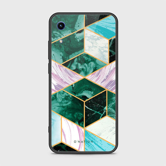 Huawei Honor 8A Cover - O'Nation Shades of Marble Series - HQ Ultra Shine Premium Infinity Glass Soft Silicon Borders Case