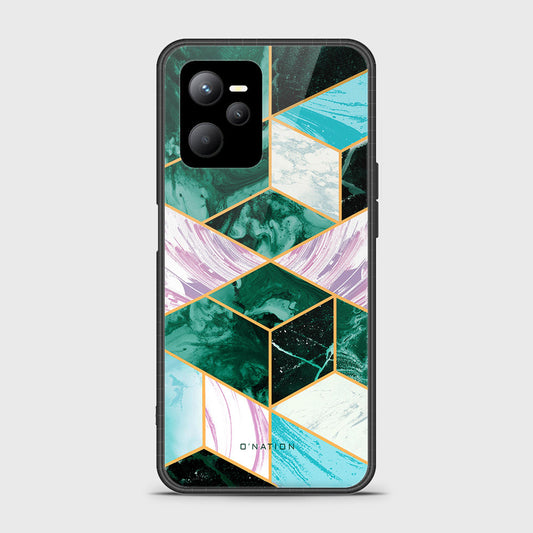 Realme Q5 Cover - O'Nation Shades of Marble Series - HQ Ultra Shine Premium Infinity Glass Soft Silicon Borders Case