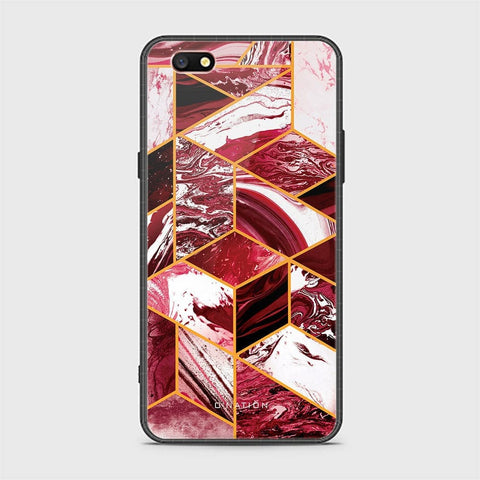 Oppo F3 Cover - O'Nation Shades of Marble Series - HQ Ultra Shine Premium Infinity Glass Soft Silicon Borders Case