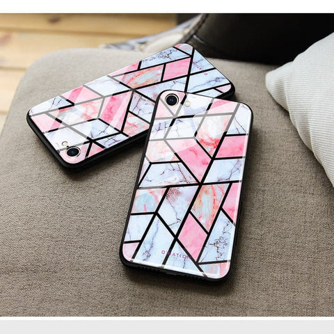 Huawei Y8p Cover - O'Nation Shades of Marble Series - HQ Ultra Shine Premium Infinity Glass Soft Silicon Borders Case