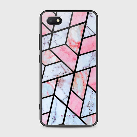 Huawei Y5 Prime 2018 Cover - O'Nation Shades of Marble Series - HQ Ultra Shine Premium Infinity Glass Soft Silicon Borders Case