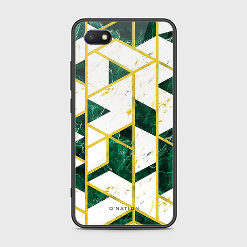 Huawei Y5 Prime 2018 Cover - O'Nation Shades of Marble Series - HQ Ultra Shine Premium Infinity Glass Soft Silicon Borders Case