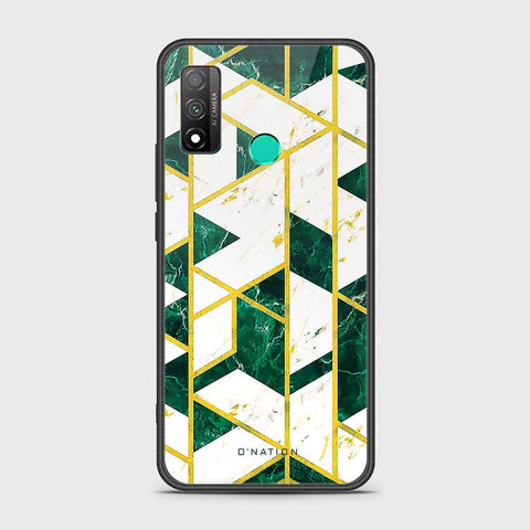 Huawei P smart 2020 Cover - O'Nation Shades of Marble Series - HQ Ultra Shine Premium Infinity Glass Soft Silicon Borders Case