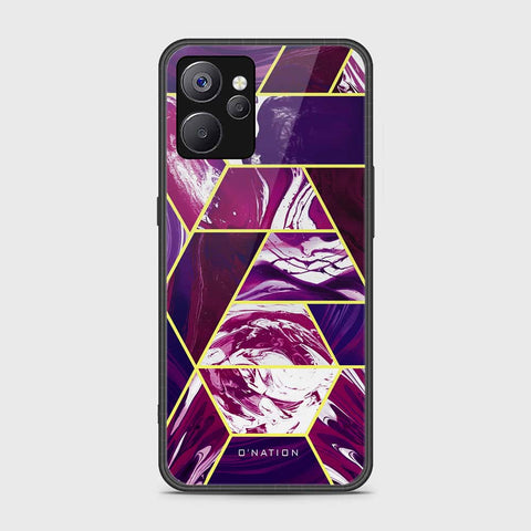 Realme 10T Cover- O'Nation Shades of Marble Series - HQ Ultra Shine Premium Infinity Glass Soft Silicon Borders Case
