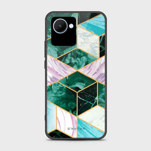 Realme C30s Cover- O'Nation Shades of Marble Series - HQ Ultra Shine Premium Infinity Glass Soft Silicon Borders Case