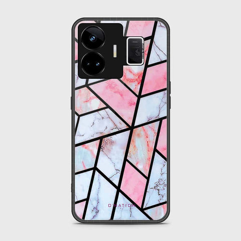 Realme GT3 Cover- O'Nation Shades of Marble Series - HQ Ultra Shine Premium Infinity Glass Soft Silicon Borders Case