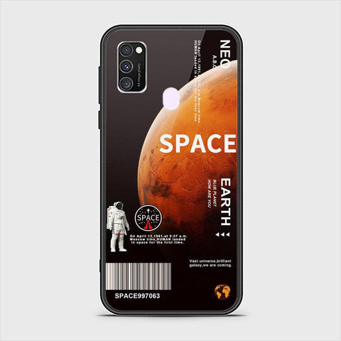 Samsung Galaxy M30s Cover - Limitless Series - HQ Ultra Shine Premium Infinity Glass Soft Silicon Borders Case