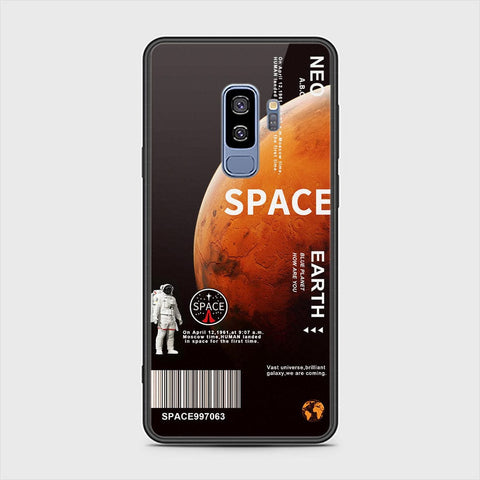 Samsung Galaxy S9 Plus Cover - Limitless Series - HQ Ultra Shine Premium Infinity Glass Soft Silicon Borders Case