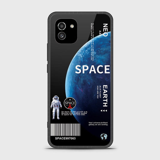 Samsung Galaxy A03 Cover - Limitless Series - HQ Ultra Shine Premium Infinity Glass Soft Silicon Borders Case