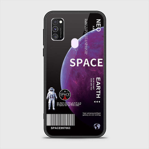 Samsung Galaxy M30s Cover - Limitless Series - HQ Ultra Shine Premium Infinity Glass Soft Silicon Borders Case