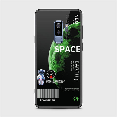 Samsung Galaxy S9 Plus Cover - Limitless Series - HQ Ultra Shine Premium Infinity Glass Soft Silicon Borders Case