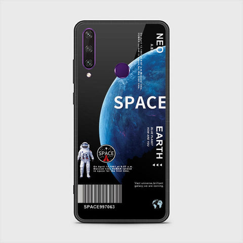 Huawei Y6p Cover - Limitless Series - HQ Ultra Shine Premium Infinity Glass Soft Silicon Borders Case
