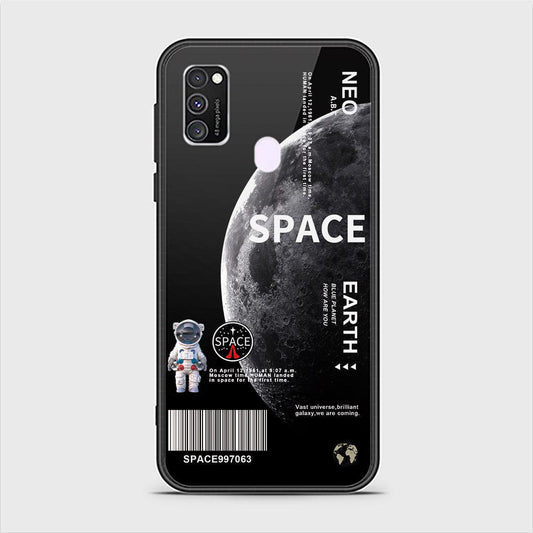 Samsung Galaxy M21 Cover - Limitless Series - HQ Ultra Shine Premium Infinity Glass Soft Silicon Borders Case