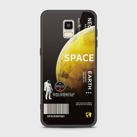 Samsung Galaxy J6 2018 Cover - Limitless Series - HQ Ultra Shine Premium Infinity Glass Soft Silicon Borders Case