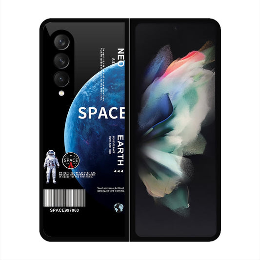 Samsung Galaxy Z Fold 3 5G Cover - Limitless Series - HQ Premium Shine Durable Shatterproof Case - Soft Silicon Borders