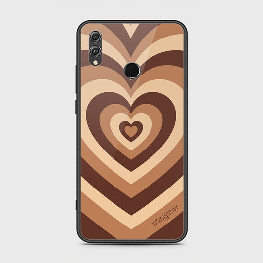 Huawei Honor 8X Cover - O'Nation Heartbeat Series - HQ Ultra Shine Premium Infinity Glass Soft Silicon Borders Case