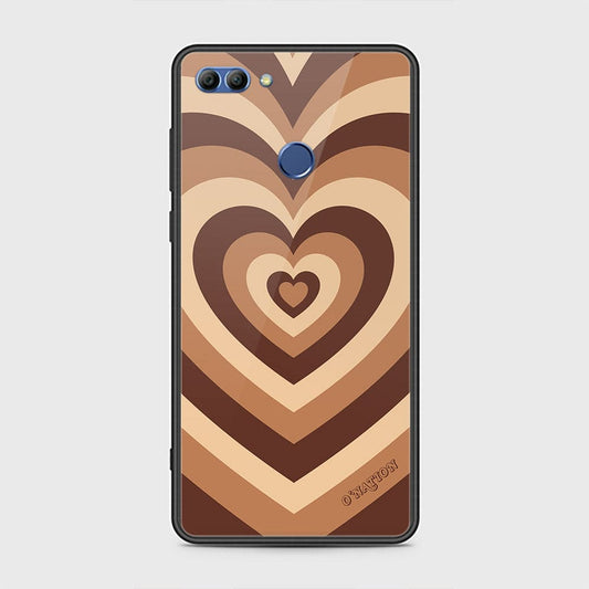 Huawei Y9 2018 Cover - O'Nation Heartbeat Series - HQ Ultra Shine Premium Infinity Glass Soft Silicon Borders Case