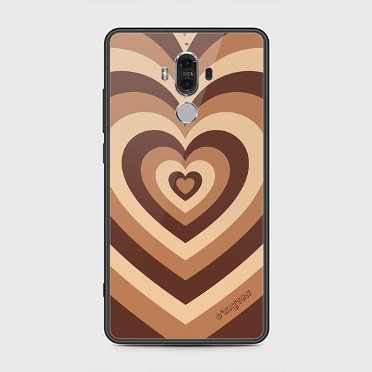 Huawei Mate 9 Cover - O'Nation Heartbeat Series - HQ Ultra Shine Premium Infinity Glass Soft Silicon Borders Case