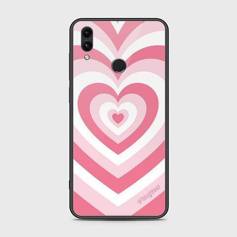 Huawei Honor 10 Lite Cover - O'Nation Heartbeat Series - HQ Ultra Shine Premium Infinity Glass Soft Silicon Borders Case