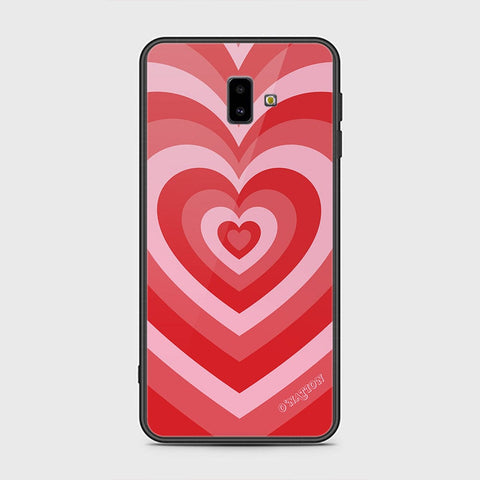 Samsung Galaxy J6 Plus 2018 Cover - O'Nation Heartbeat Series - HQ Ultra Shine Premium Infinity Glass Soft Silicon Borders Case
