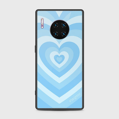 Huawei Mate 30 Pro Cover - O'Nation Heartbeat Series - HQ Ultra Shine Premium Infinity Glass Soft Silicon Borders Case