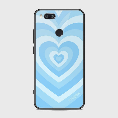 Xiaomi Mi A1 Cover - O'Nation Heartbeat Series - HQ Ultra Shine Premium Infinity Glass Soft Silicon Borders Case