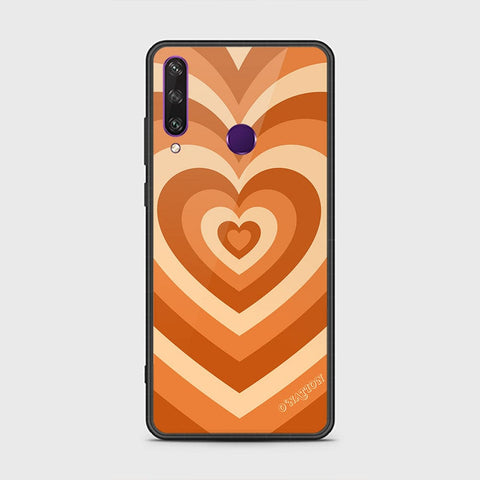 Huawei Y6p Cover - O'Nation Heartbeat Series - HQ Ultra Shine Premium Infinity Glass Soft Silicon Borders Case