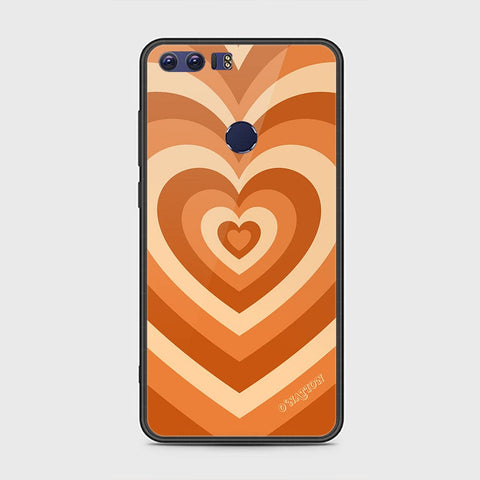 Huawei Honor 8 Cover - O'Nation Heartbeat Series - HQ Ultra Shine Premium Infinity Glass Soft Silicon Borders Case