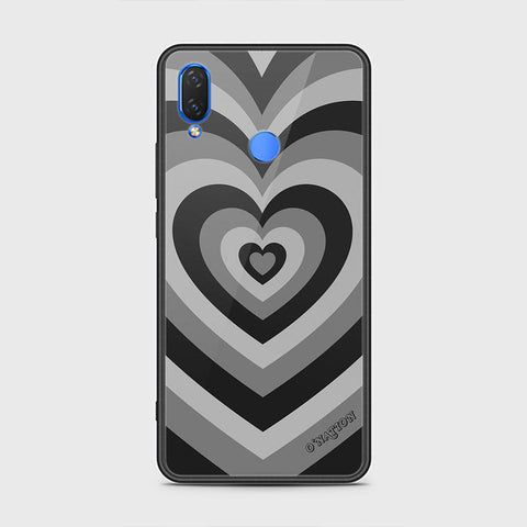 Huawei Y9 2019 Cover - O'Nation Heartbeat Series - HQ Ultra Shine Premium Infinity Glass Soft Silicon Borders Case
