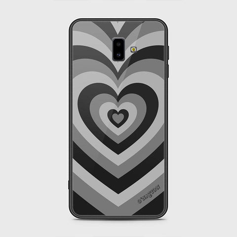 Samsung Galaxy J6 Plus 2018 Cover - O'Nation Heartbeat Series - HQ Ultra Shine Premium Infinity Glass Soft Silicon Borders Case