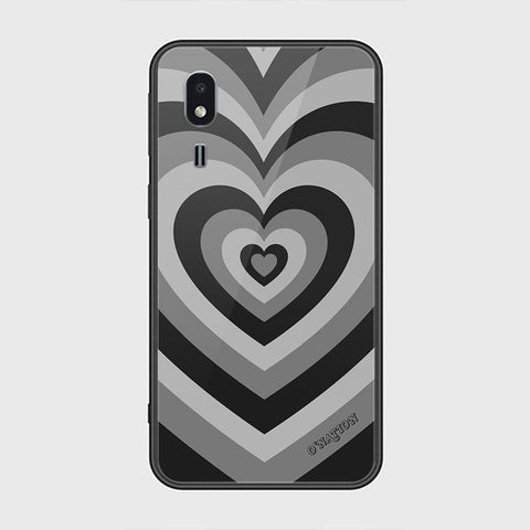 Samsung Galaxy A2 Core Cover - O'Nation Heartbeat Series - HQ Ultra Shine Premium Infinity Glass Soft Silicon Borders Case