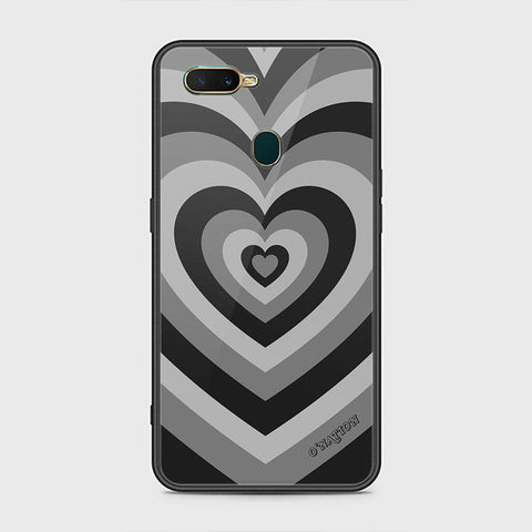 Oppo A12 Cover - O'Nation Heartbeat Series - HQ Ultra Shine Premium Infinity Glass Soft Silicon Borders Case