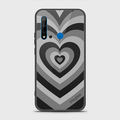 Huawi P20 Lite 2019 Cover - O'Nation Heartbeat Series - HQ Ultra Shine Premium Infinity Glass Soft Silicon Borders Case