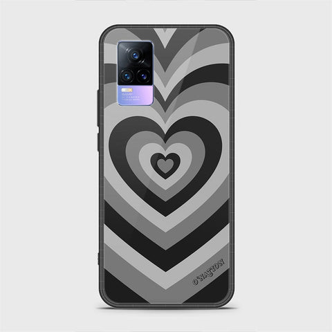 Vivo V21e Cover - O'Nation Heartbeat Series - HQ Ultra Shine Premium Infinity Glass Soft Silicon Borders Case