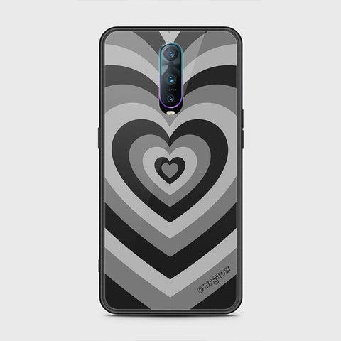 OPPO R17 Pro Cover - O'Nation Heartbeat Series - HQ Ultra Shine Premium Infinity Glass Soft Silicon Borders Case