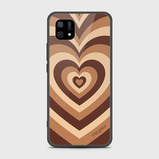 Oppo A16e Cover- O'Nation Heartbeat Series - HQ Ultra Shine Premium Infinity Glass Soft Silicon Borders Case