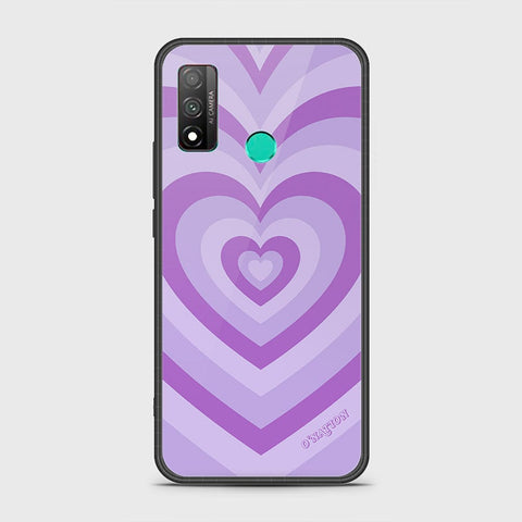 Huawei P smart 2020 Cover - O'Nation Heartbeat Series - HQ Ultra Shine Premium Infinity Glass Soft Silicon Borders Case