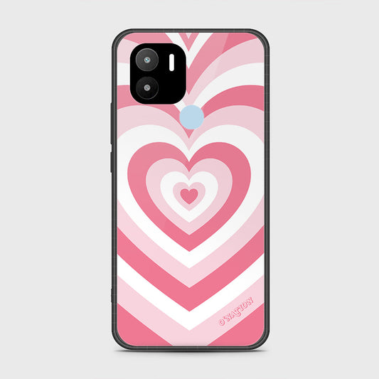 Xiaomi Redmi A1 Plus Cover - O'Nation Heartbeat Series - HQ Ultra Shine Premium Infinity Glass Soft Silicon Borders Case (Fast Delivery)(FS)
