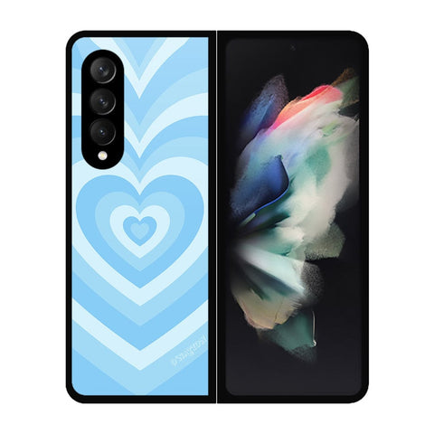 Samsung Galaxy Z Fold 3 5G Cover - O'Nation Heartbeat Series - HQ Premium Shine Durable Shatterproof Case - Soft Silicon Borders