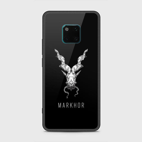 Huawei Mate 20 Pro Cover - Markhor Series - HQ Ultra Shine Premium Infinity Glass Soft Silicon Borders Case