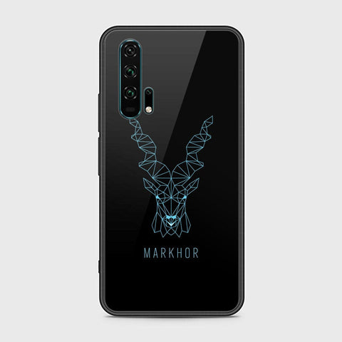 Honor 20 Pro Cover - Markhor Series - HQ Ultra Shine Premium Infinity Glass Soft Silicon Borders Case